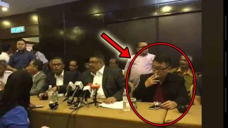 Exco Melaka merokok di zon larangan merokok