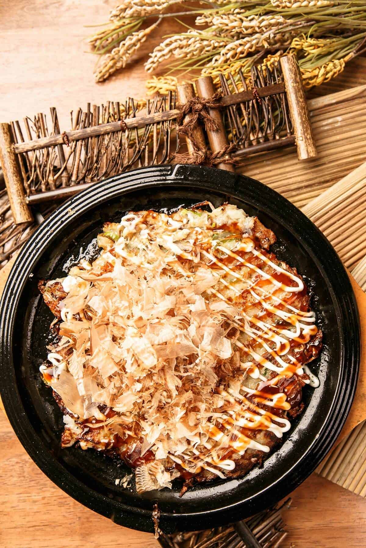 Waffle okonomiyaki