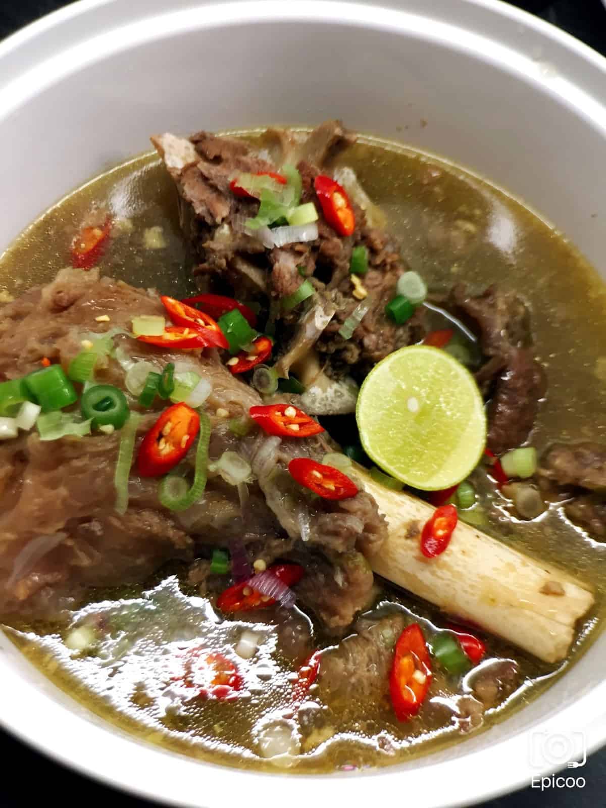 sup daging
