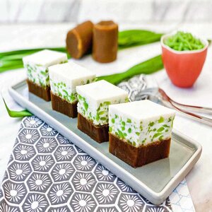 Kuih Talam Cendol Istimewa Sedap Gila! Ini Resepinya