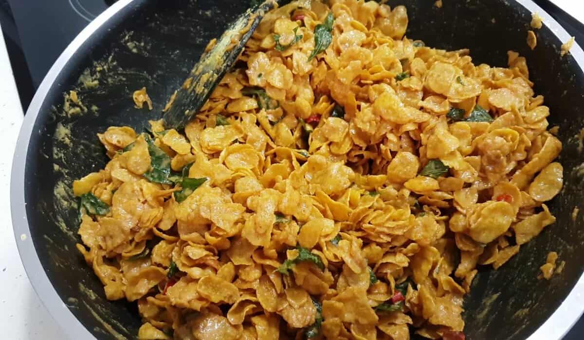 salted egg cornflakes