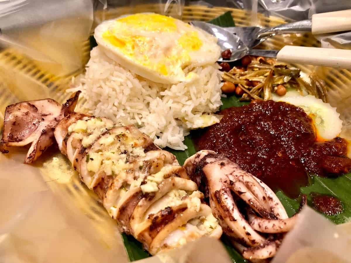 nasi lemak lobster
