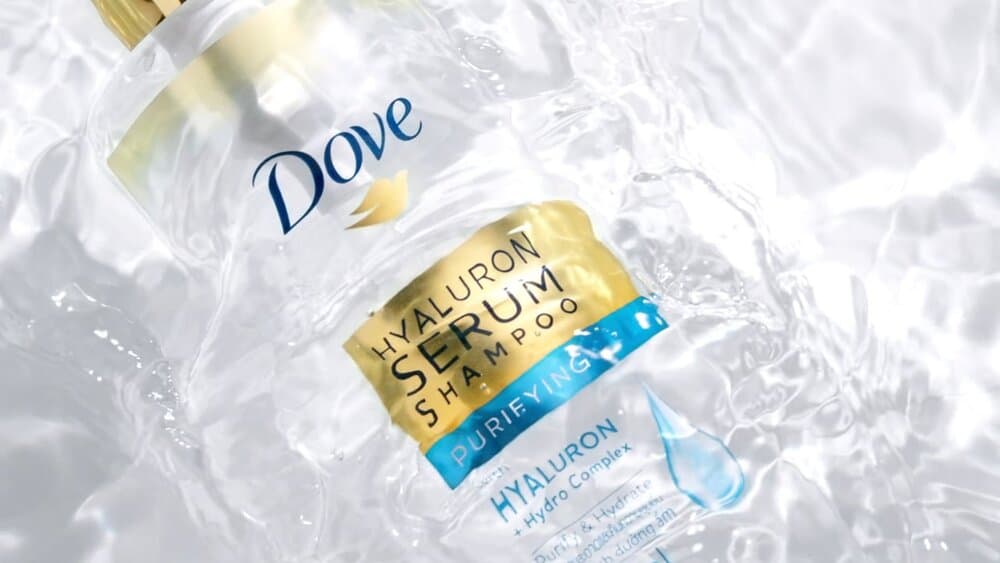 dove hyaluron serum shampoo