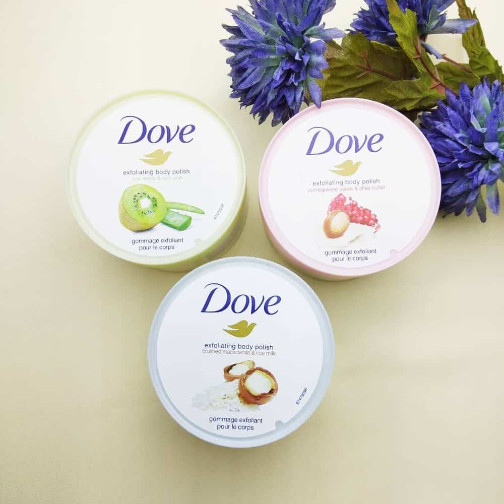 dove exfoliating body polish